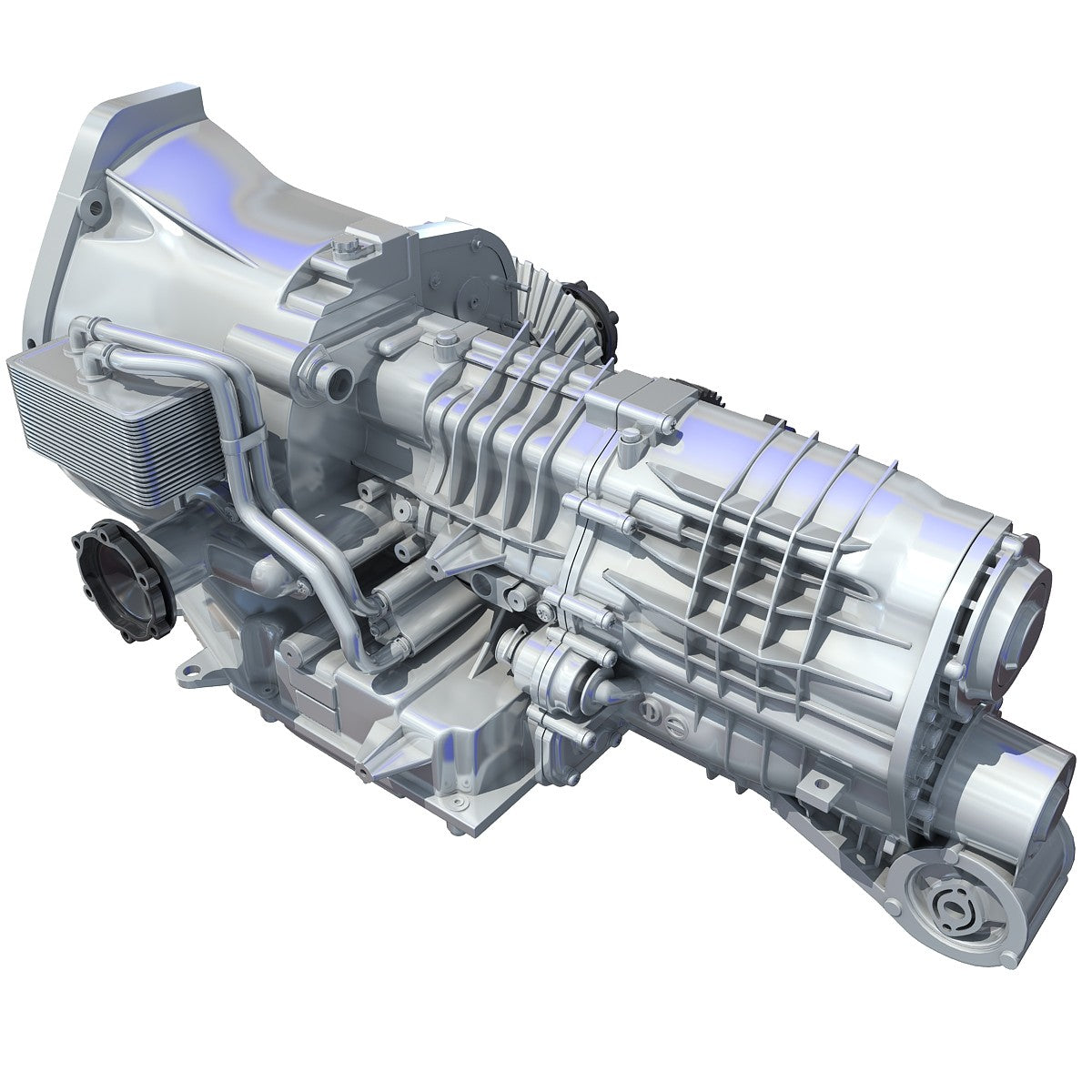 Transmission Cutaway Sectioned 3D Model
