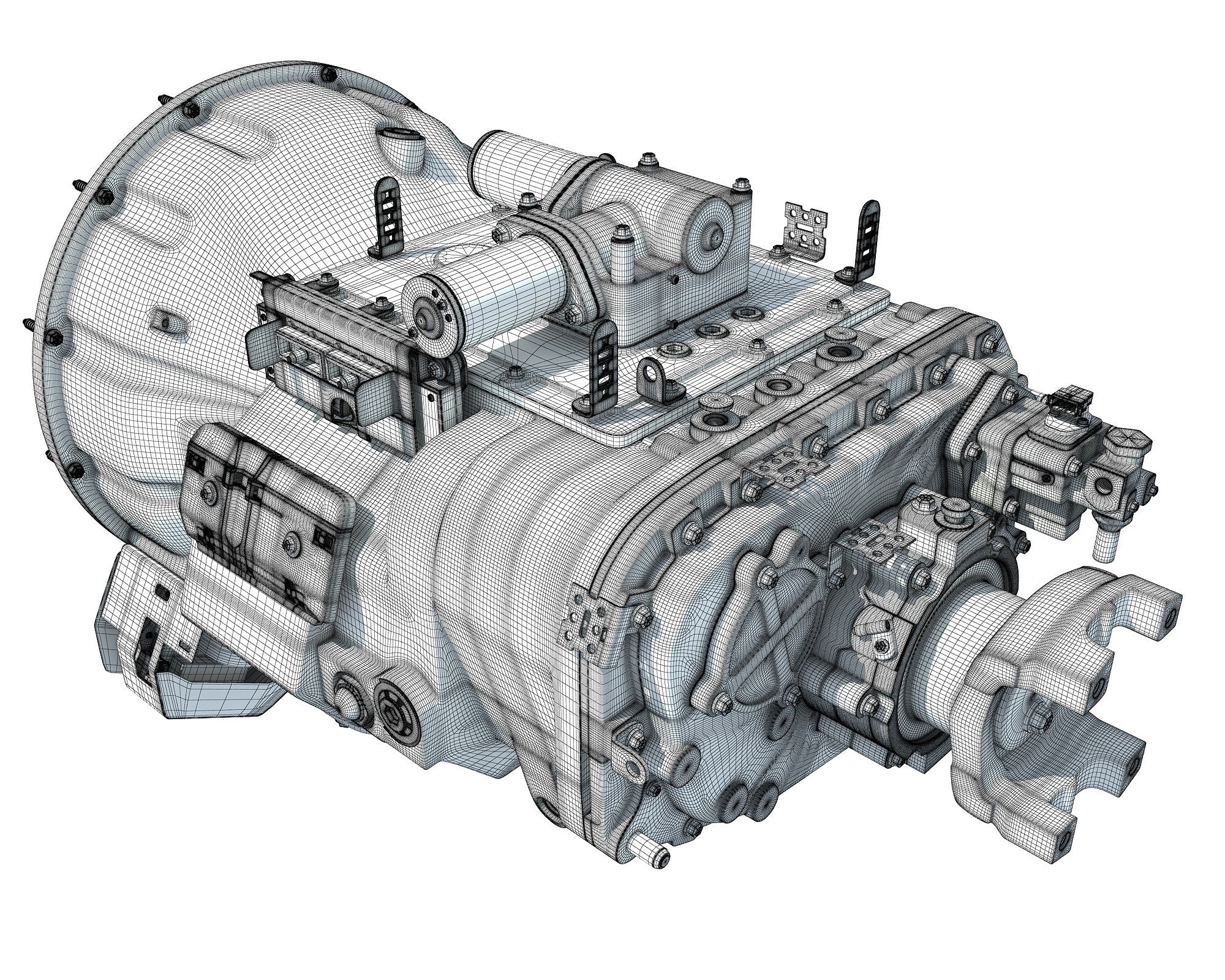 Transmission 3D Model