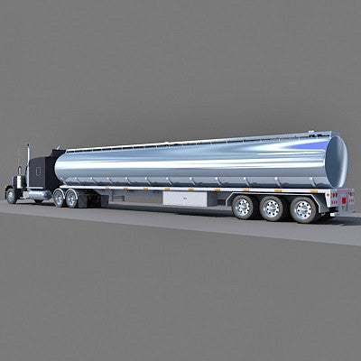 Tanker Truck Model