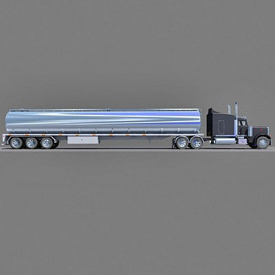 Tanker Truck Model