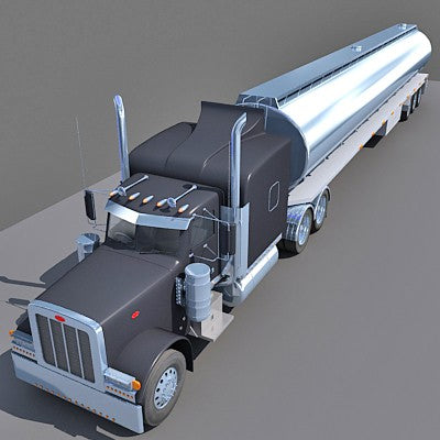 Tanker Truck Model