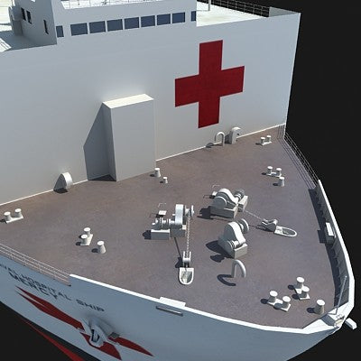 USNS Comfort Hospital Ship