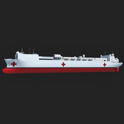 USNS Comfort Hospital Ship