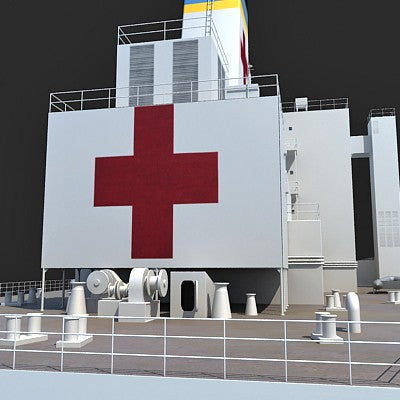 USNS Comfort Hospital Ship