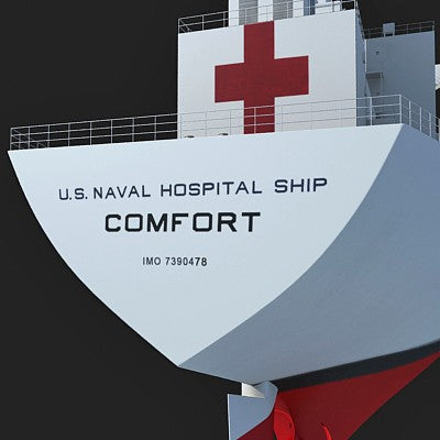 USNS Comfort Hospital Ship