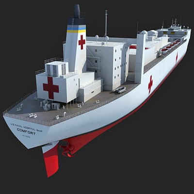 USNS Comfort Hospital Ship