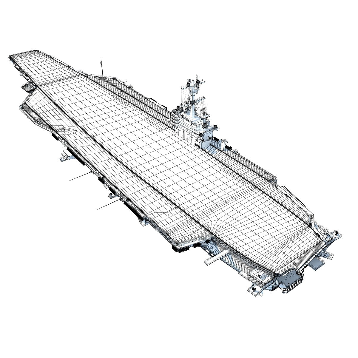 George H.W. Bush Aircraftcarrier Model