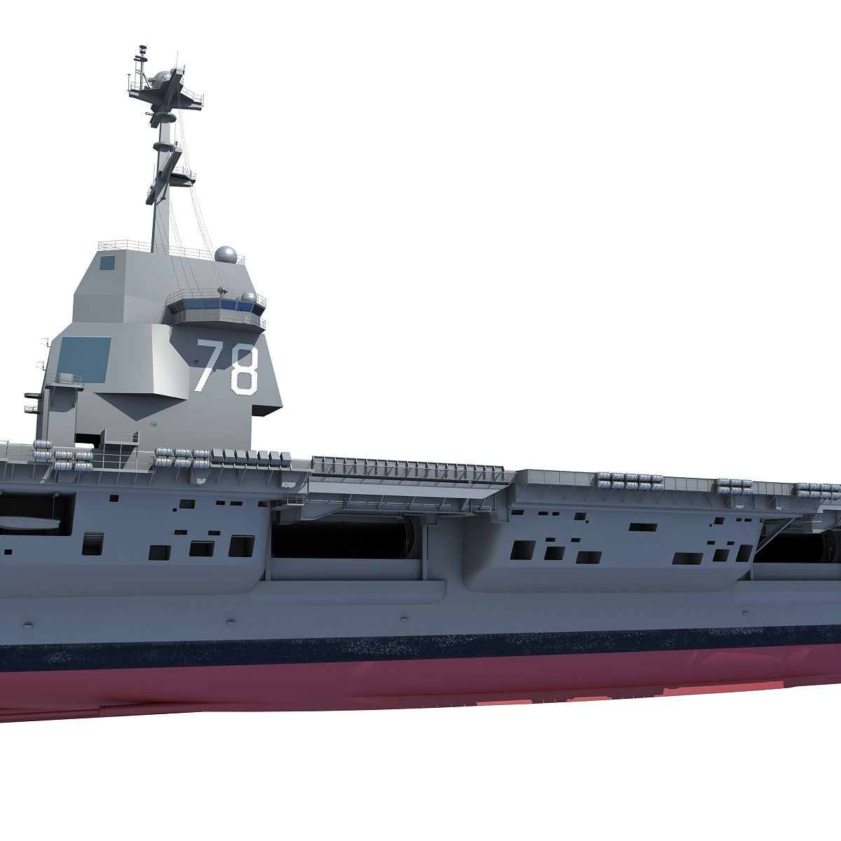 Aircraft Carrier 3D Model