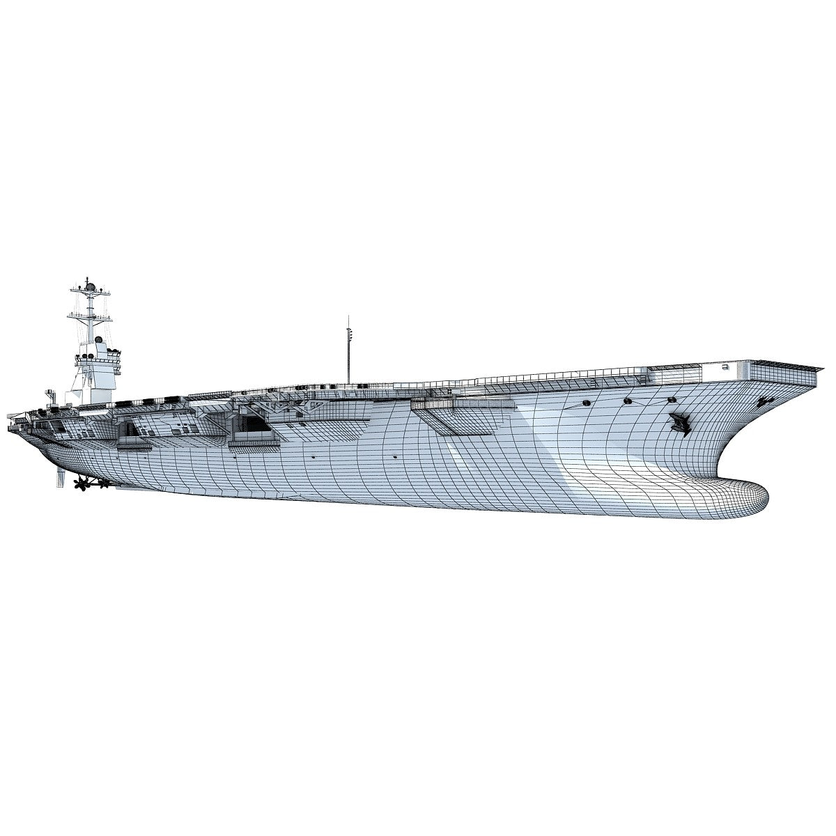 Aircraft Carrier 3D Model