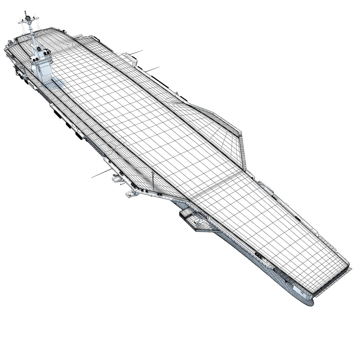 Aircraft Carrier 3D Model