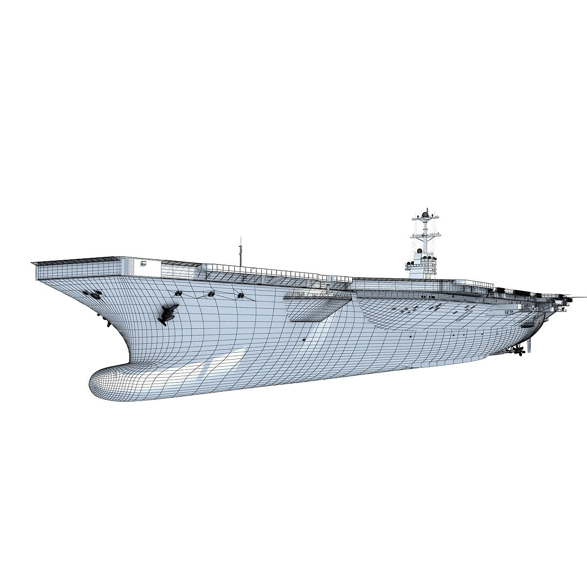 Aircraft Carrier 3D Model