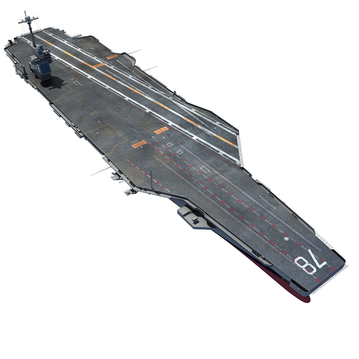 Aircraft Carrier 3D Model