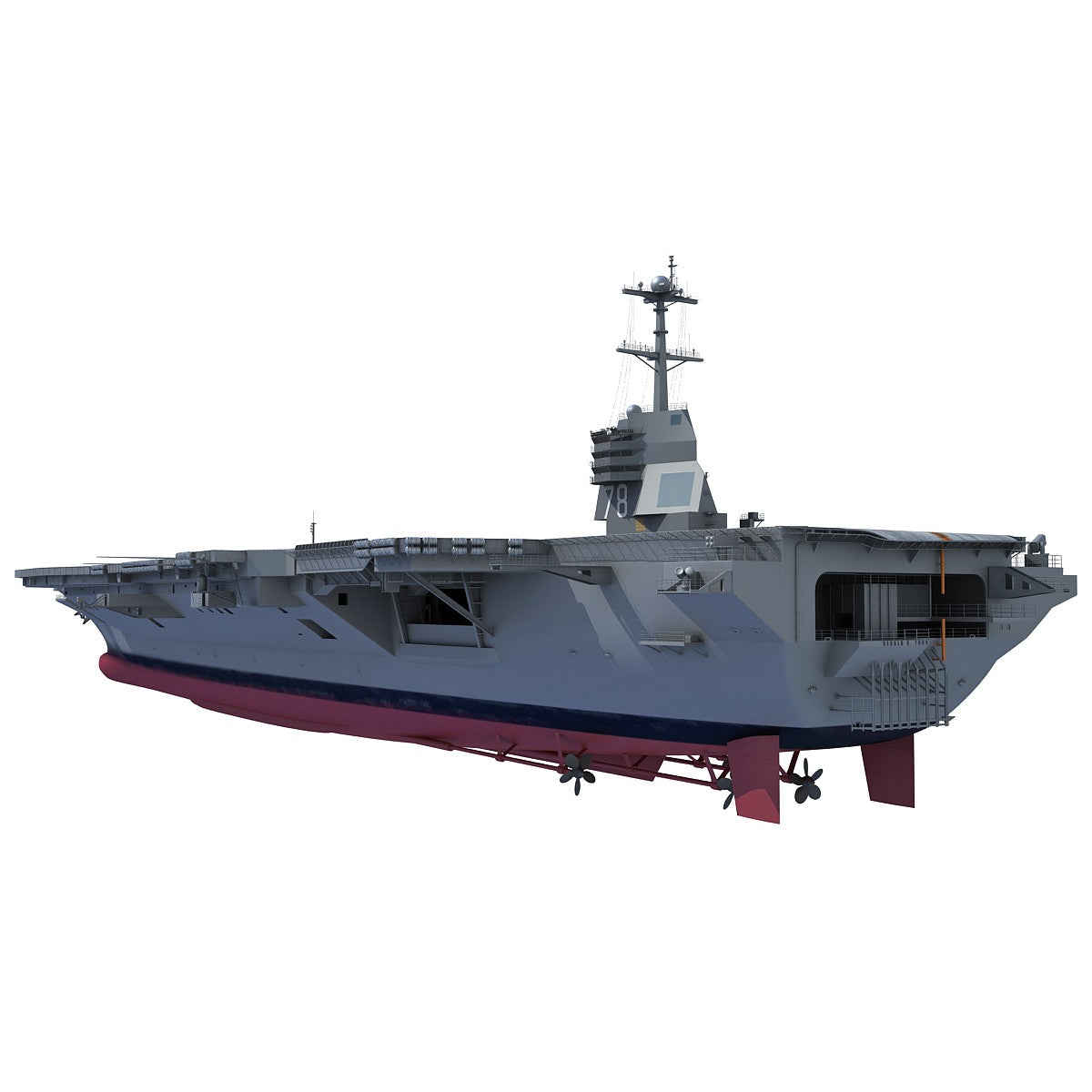 Aircraft Carrier 3D Model