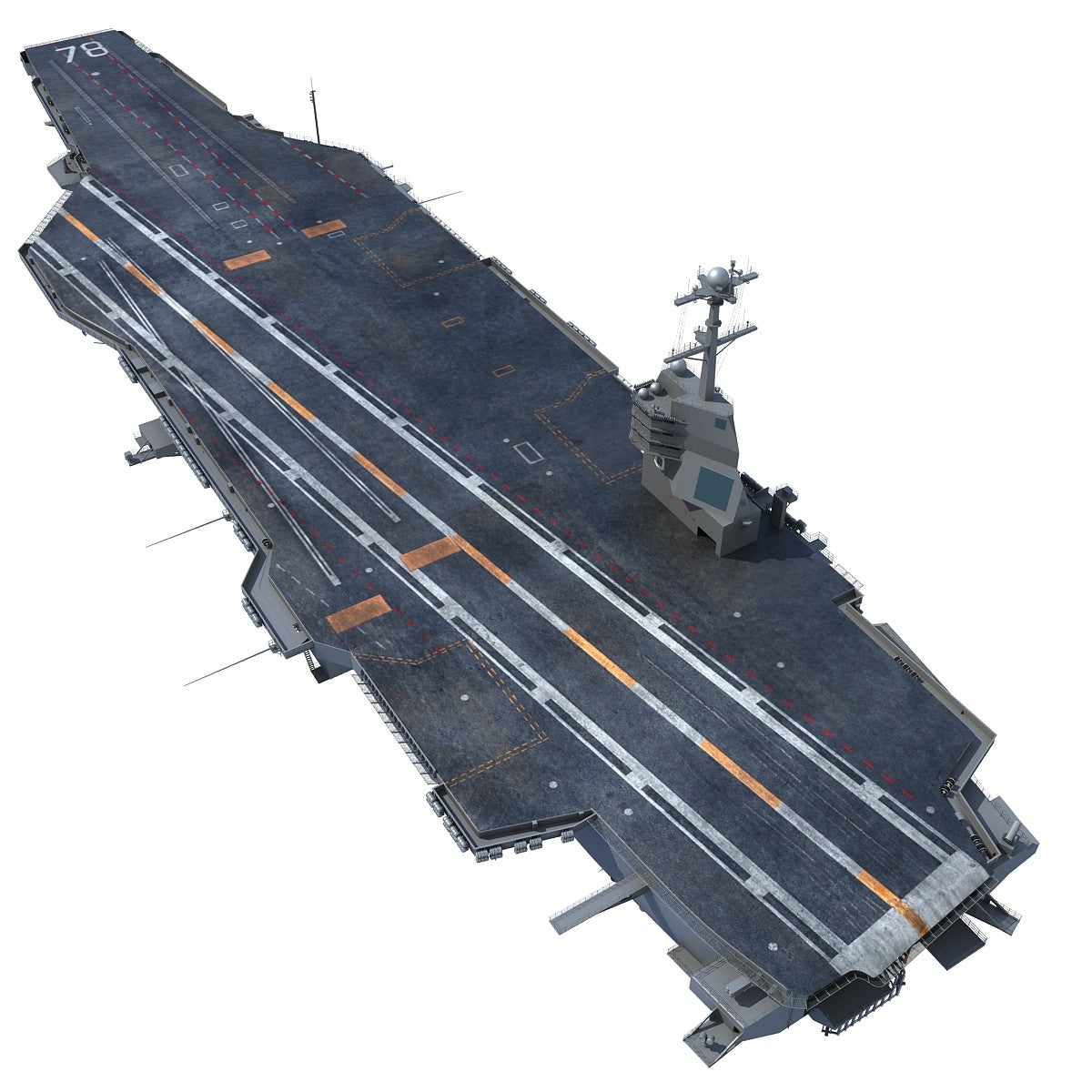 Aircraft Carrier 3D Model