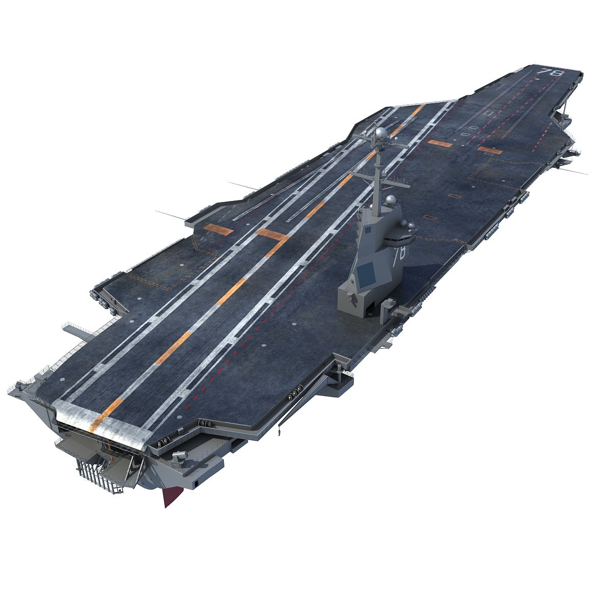 Aircraft Carrier 3D Model