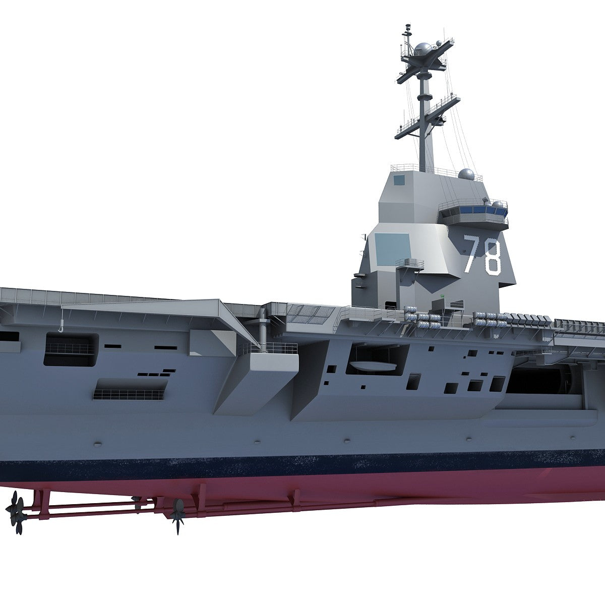 Aircraft Carrier 3D Model