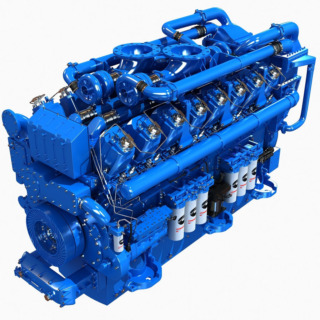 V16 Diesel Engine