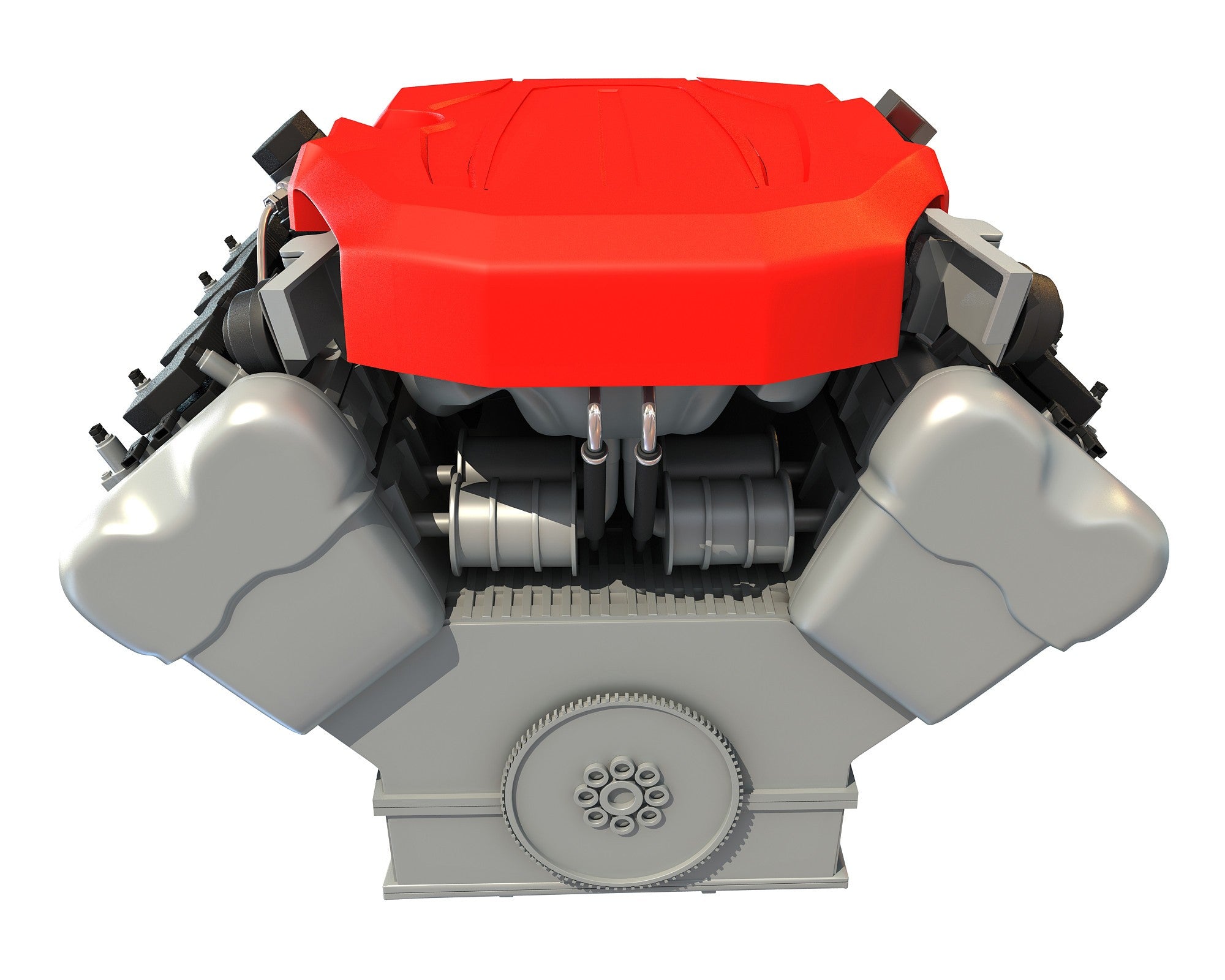 Car Engine 3D Model