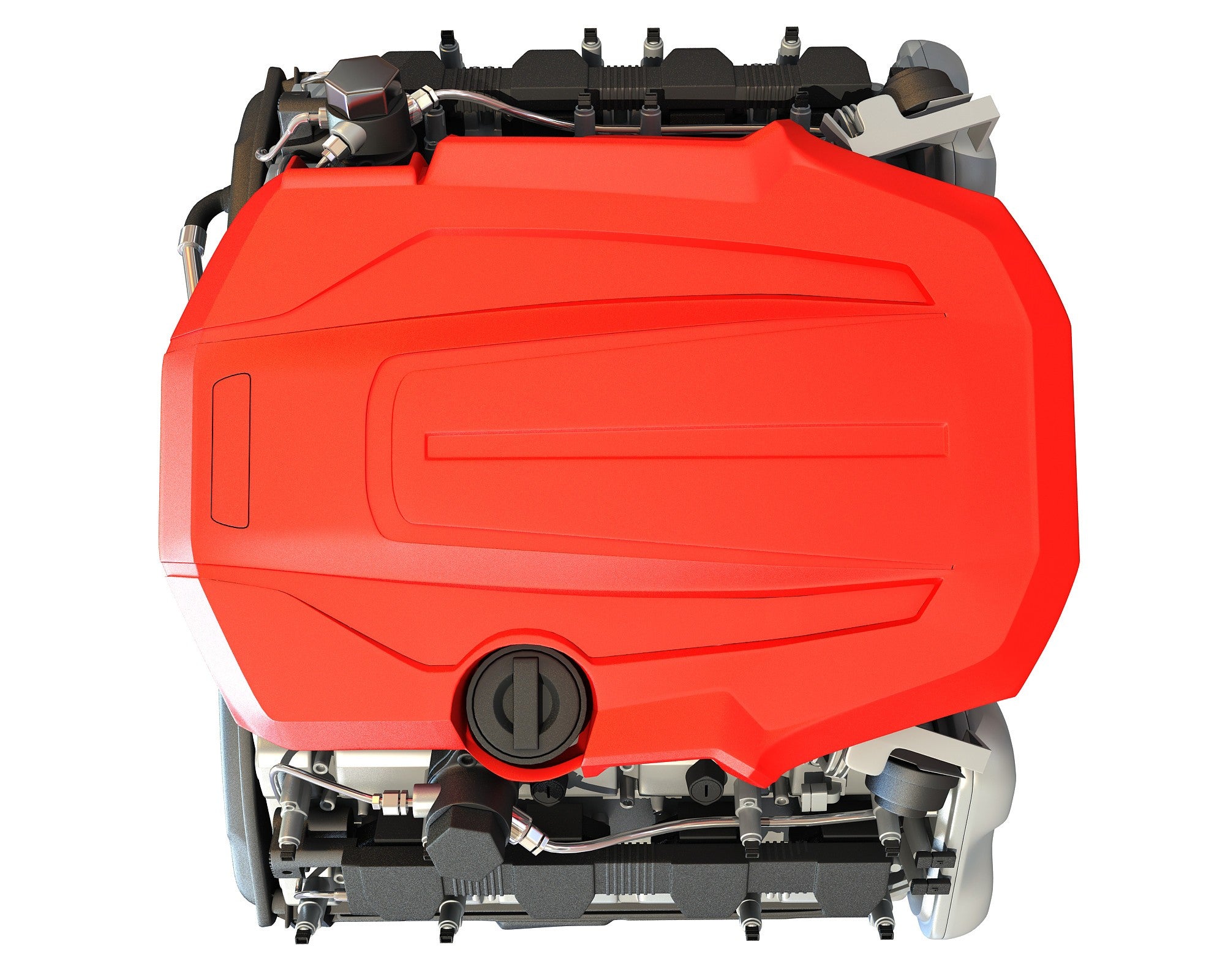 Car Engine 3D Model