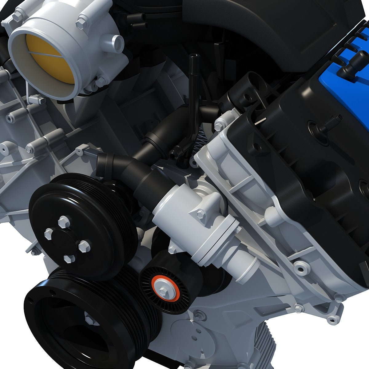 V8 Engine Model