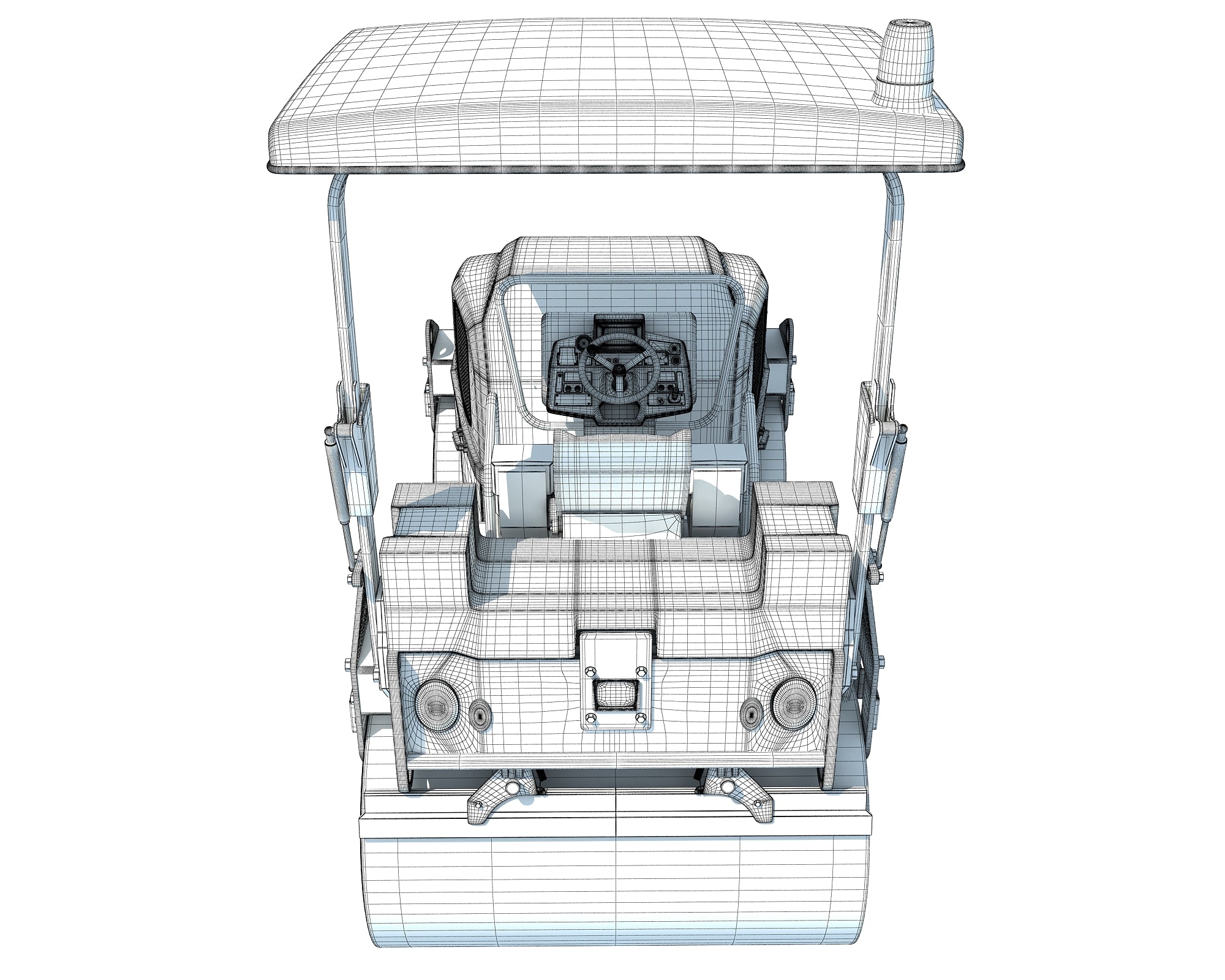 3D Models Road Roller