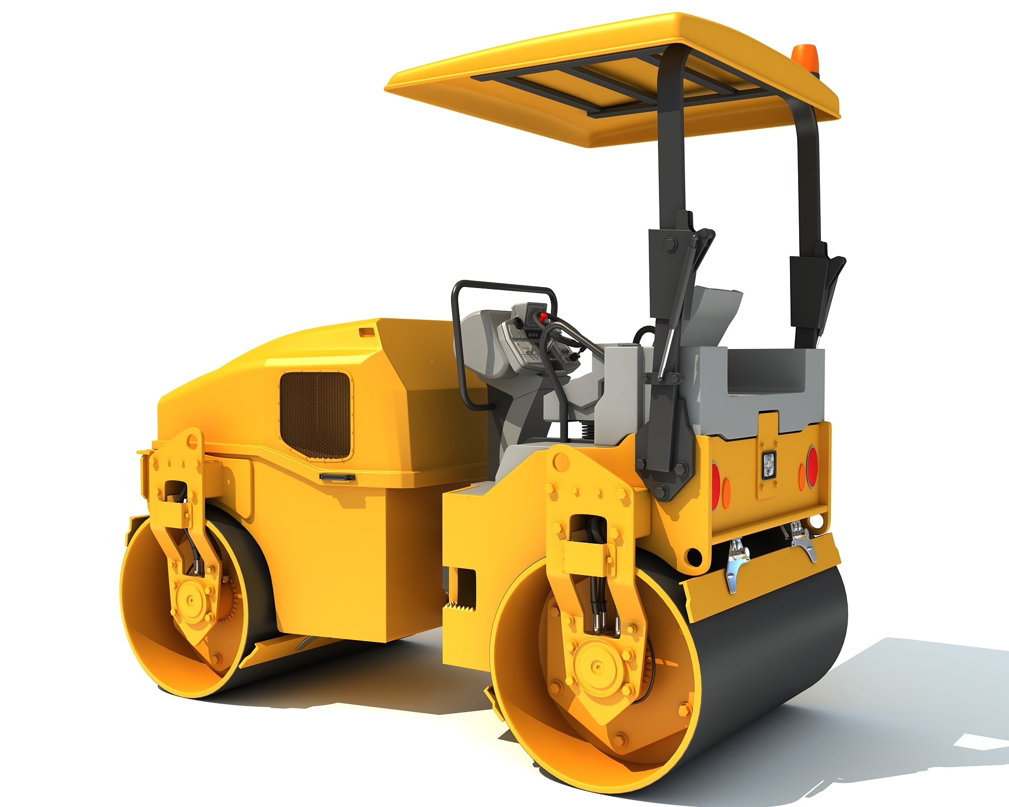 3D Models Road Roller