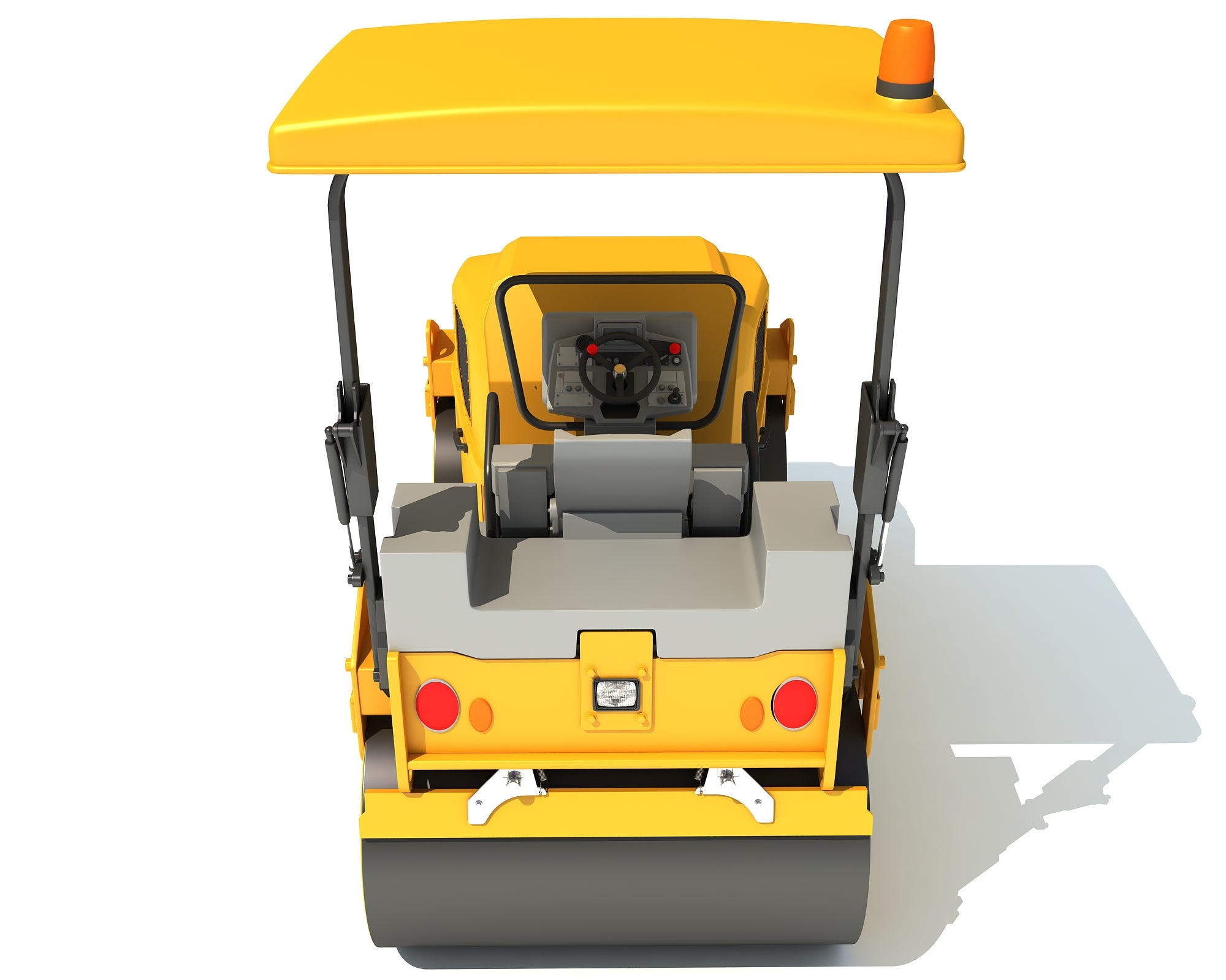 3D Models Road Roller
