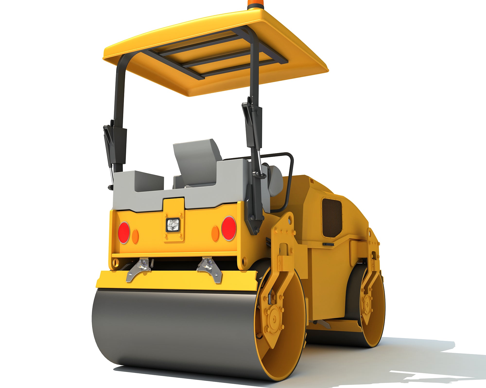 3D Models Road Roller
