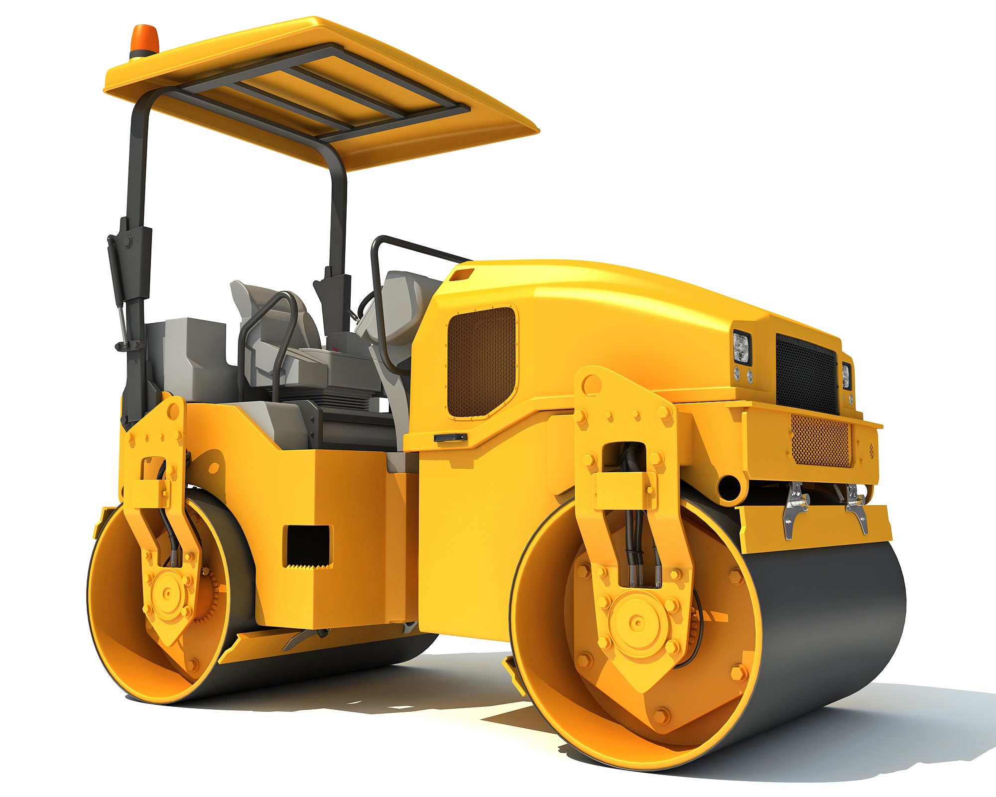 3D Models Road Roller