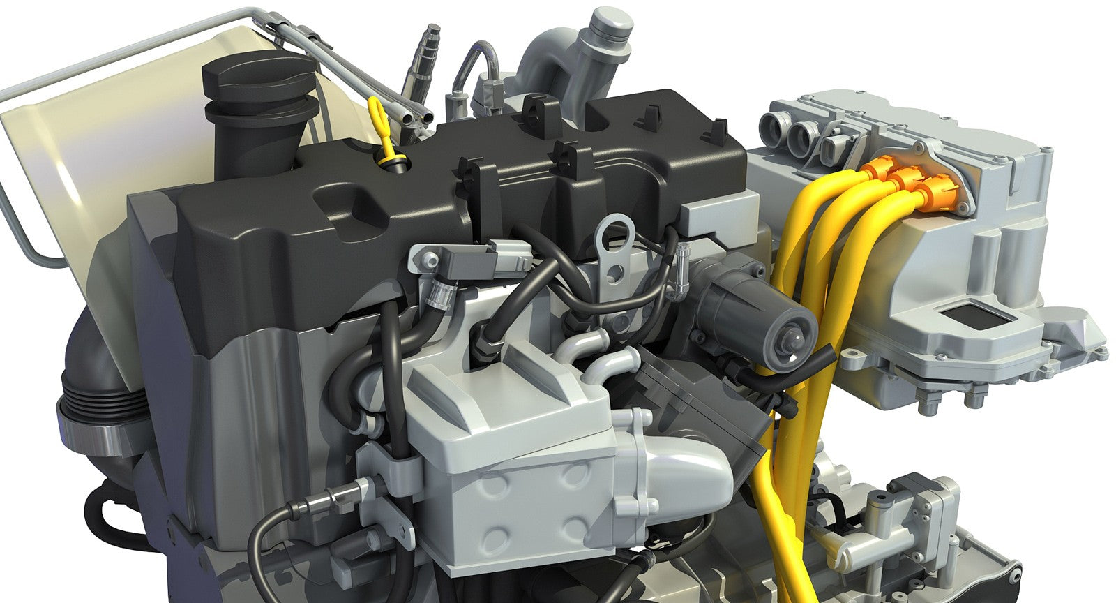 Volkswagen Engine 3D Model