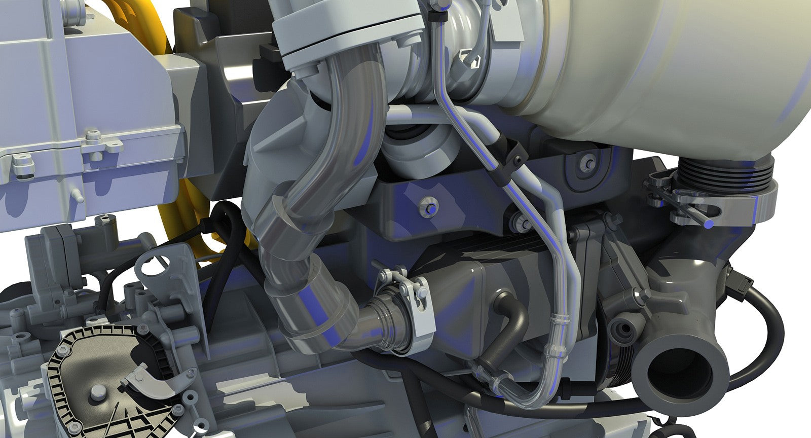 Car Engine 3D Model