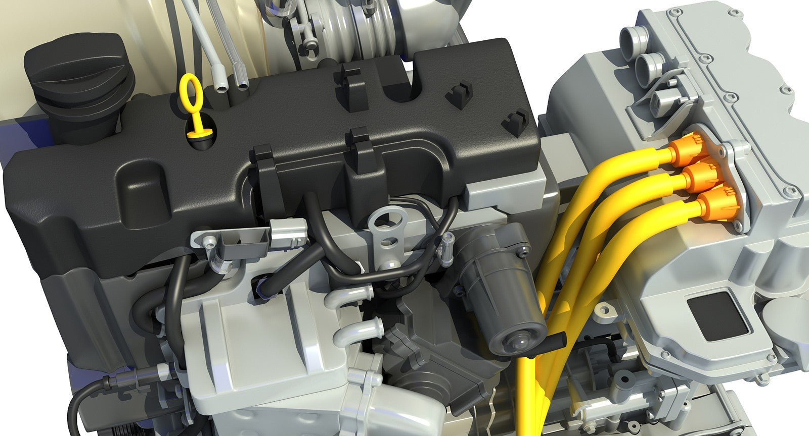 Volkswagen Engine 3D Model