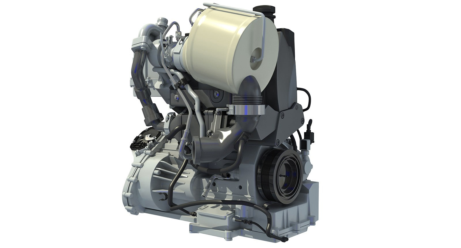 Volkswagen Engine 3D Model