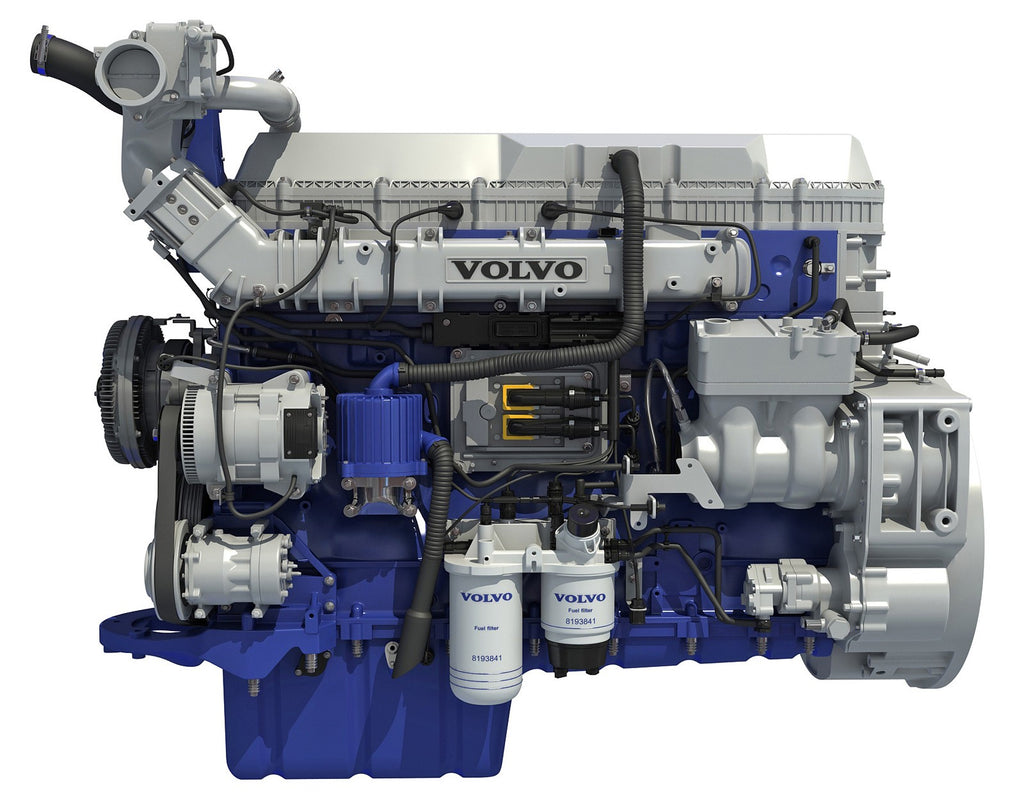 Volvo D13 Engine 3D Model