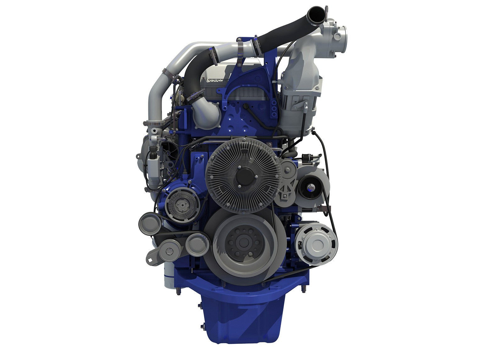 Volvo D13 Engine 3D Model