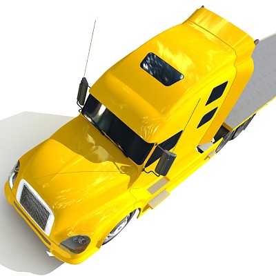 Flatbed Truck Model
