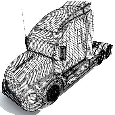 Flatbed Truck Model