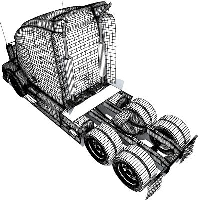 Flatbed Truck Model