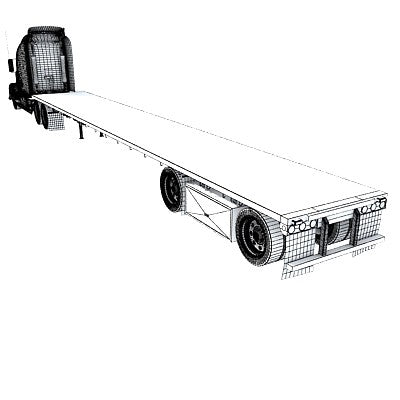 Flatbed Truck Model