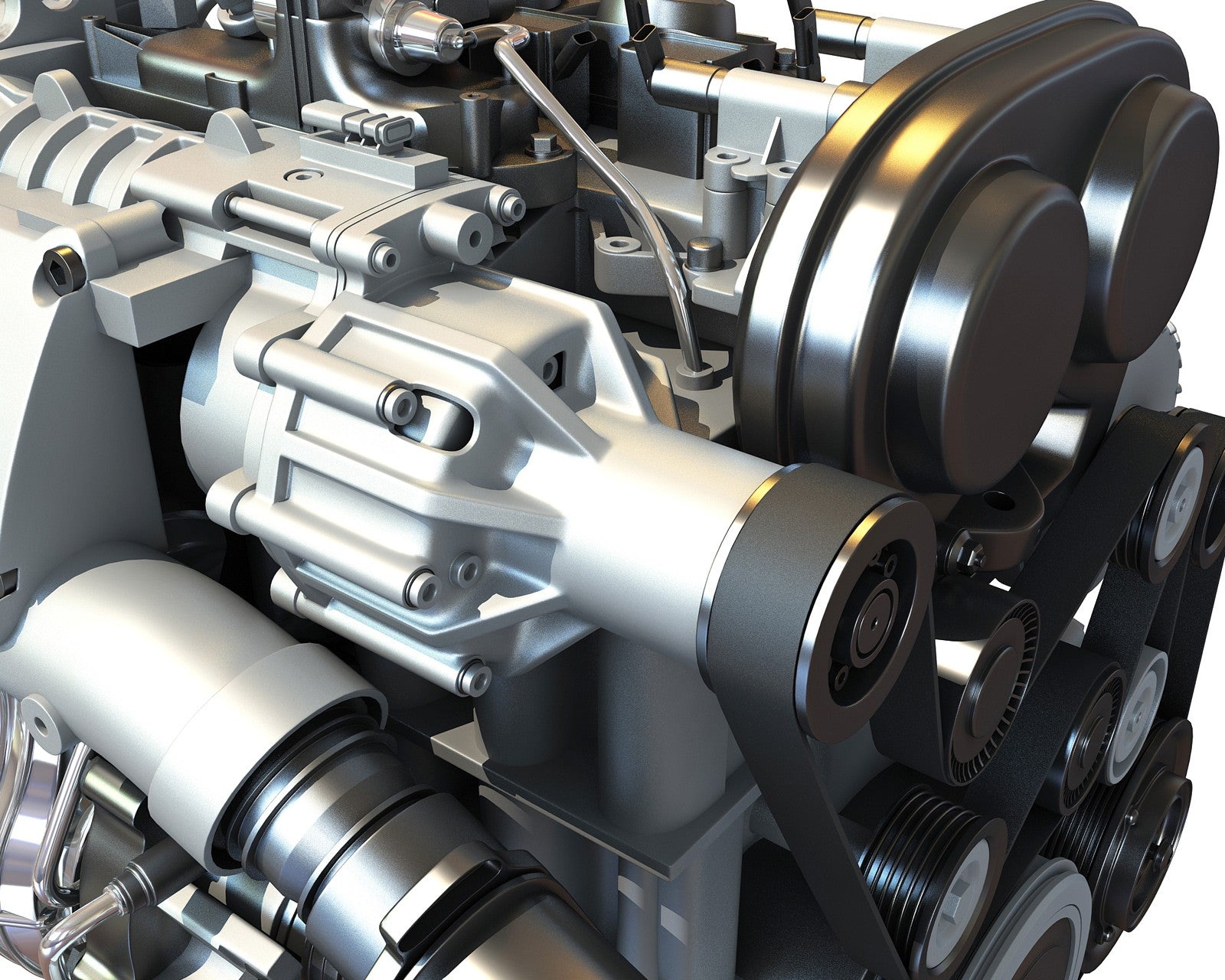 Petrol Engine 3D Model – 3D Horse