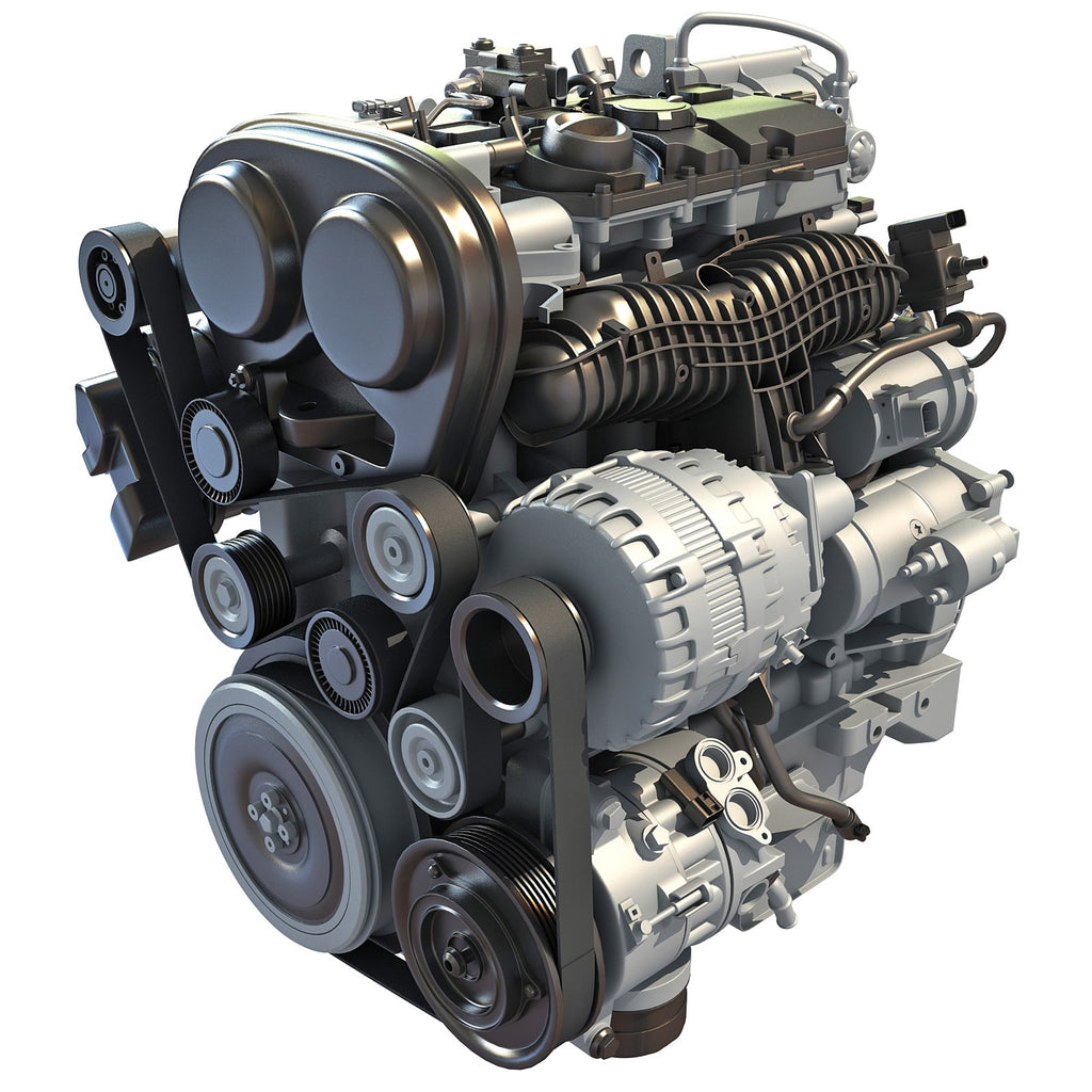 Petrol Engine 3D Model