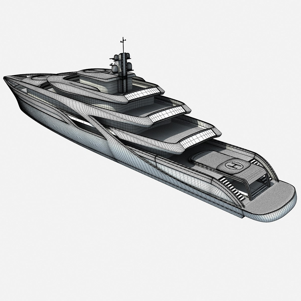 Yacht 3D Models