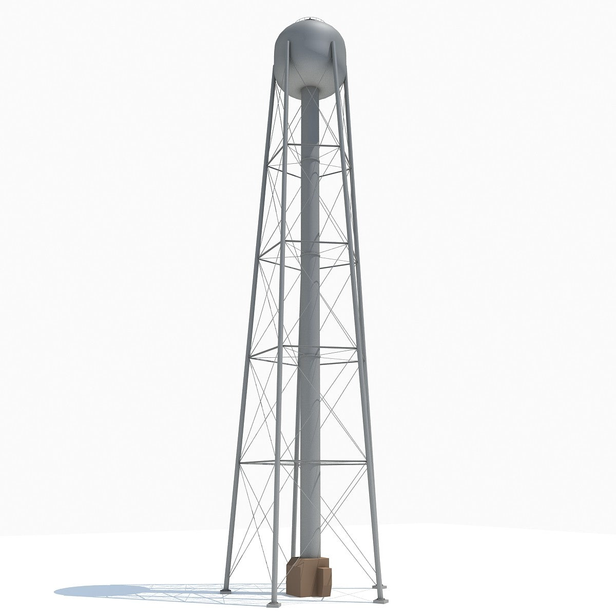 Water Tank 3D Model