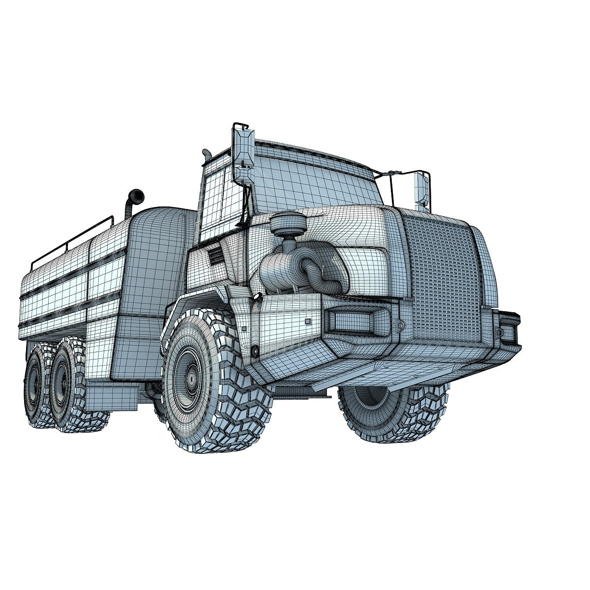 Water Wagon 3D Model