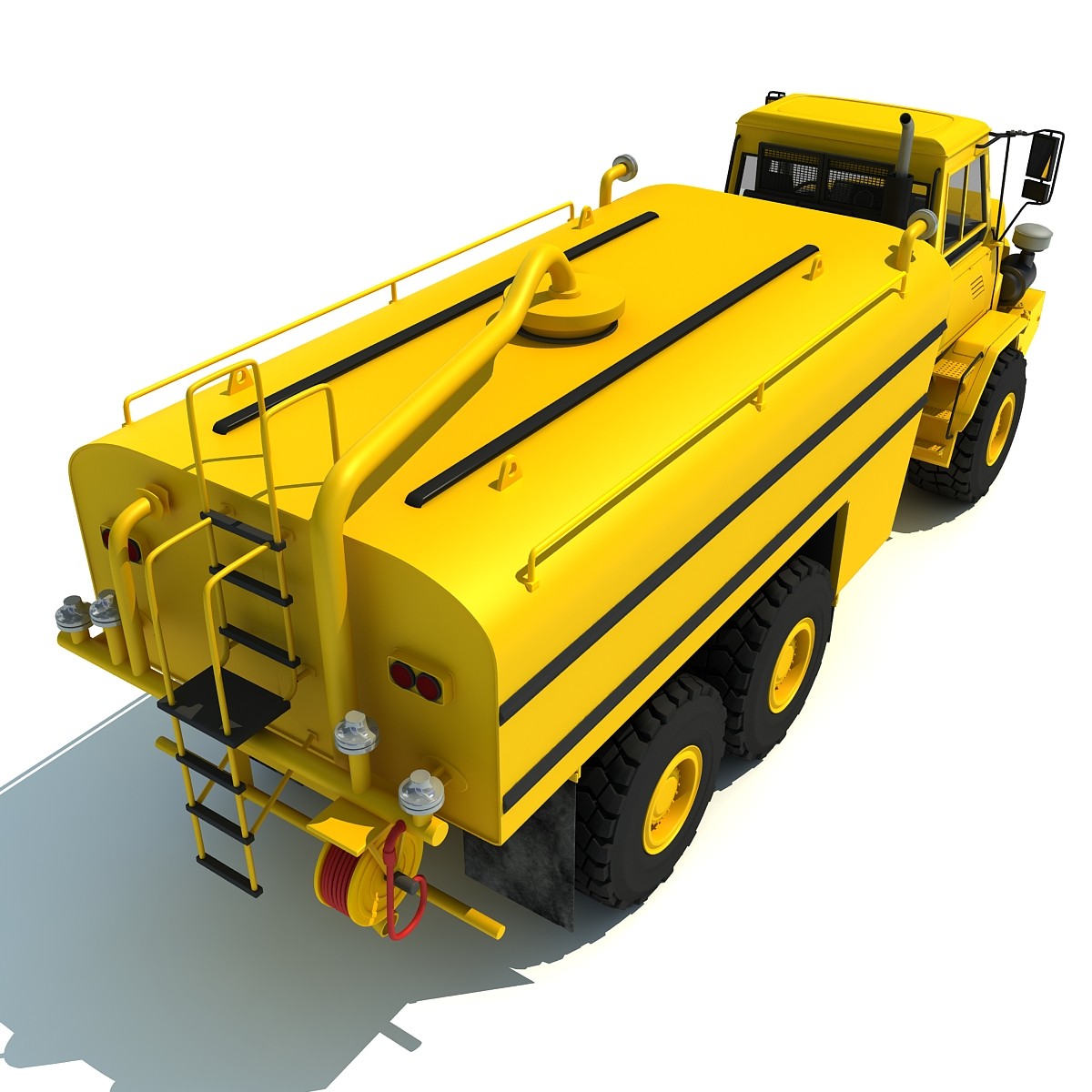 Water Wagon 3D Model