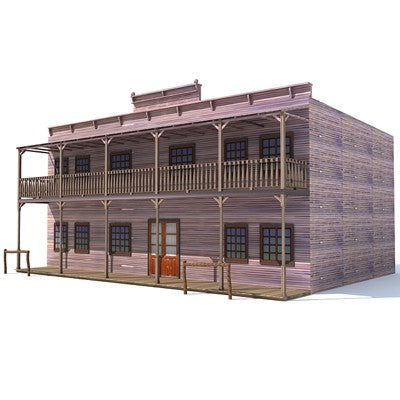 Western Houses 3D Models