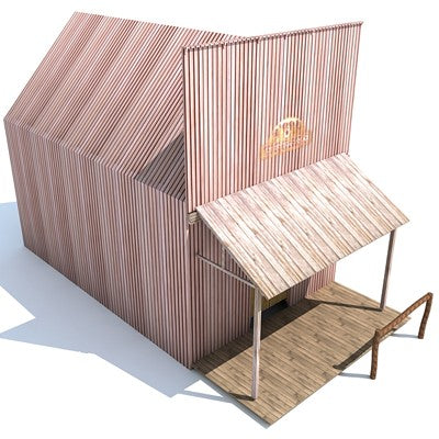 Western Houses 3D Models
